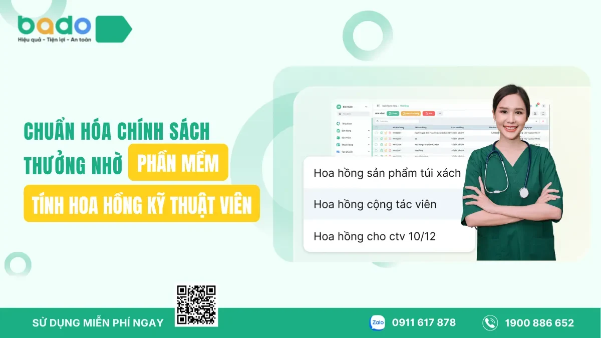 Phần Mềm Tính Hoa Hồng Kỹ Thuật Viên Chuẩn Xác